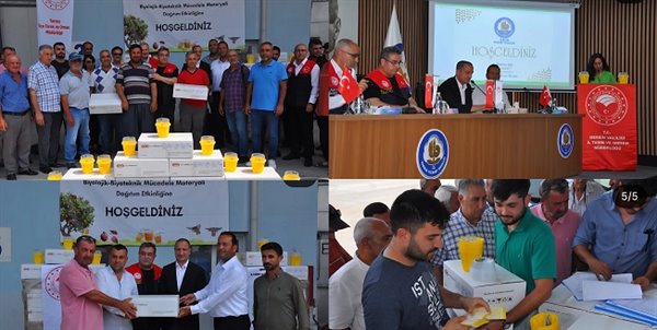 AKDENİZ MEYVE SİNEĞİ İLE MÜCADELE VE TUZAK DAĞITIMI TOPLANTISI