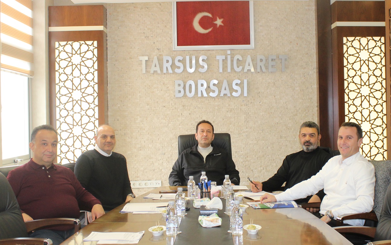 Tarsus Ticaret Borsası Yönetim Kurulu Toplantısında Gündem: Yağışların Tarıma Etkisi
