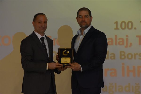 YÜKSEK DÜZEYDE İHRACAT ÖDÜLÜ