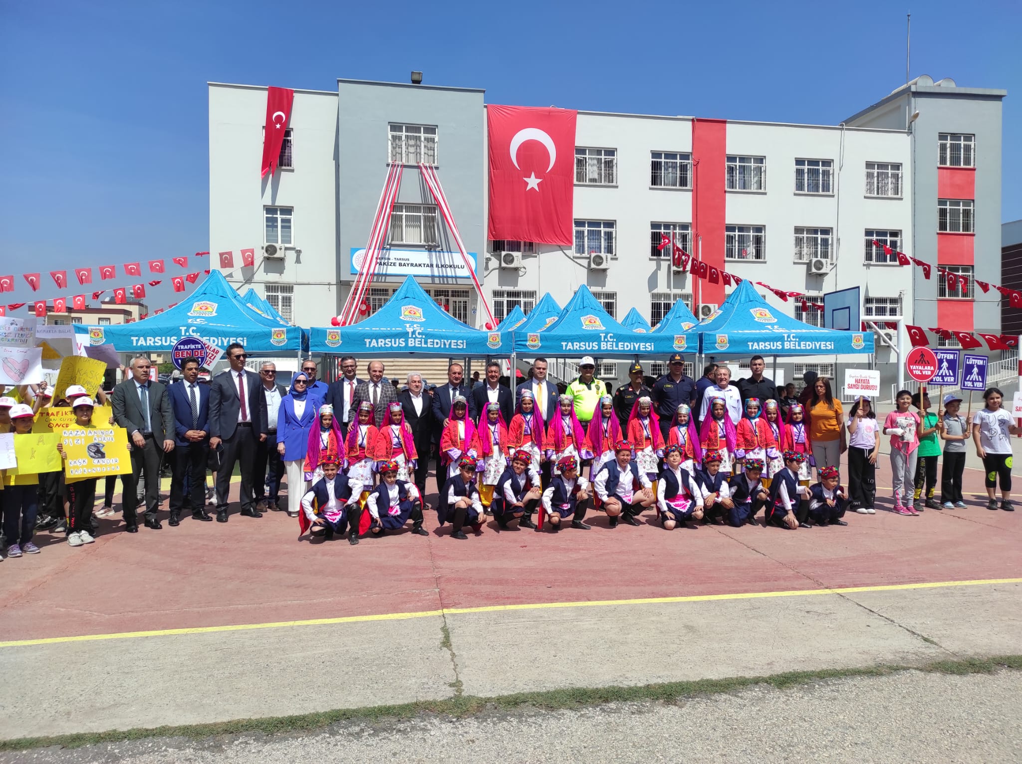 TRAFİKTE EĞİTİMLİ ÇOCUKLAR PROJESİNE DESTEK